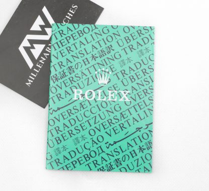 Rolex booklet