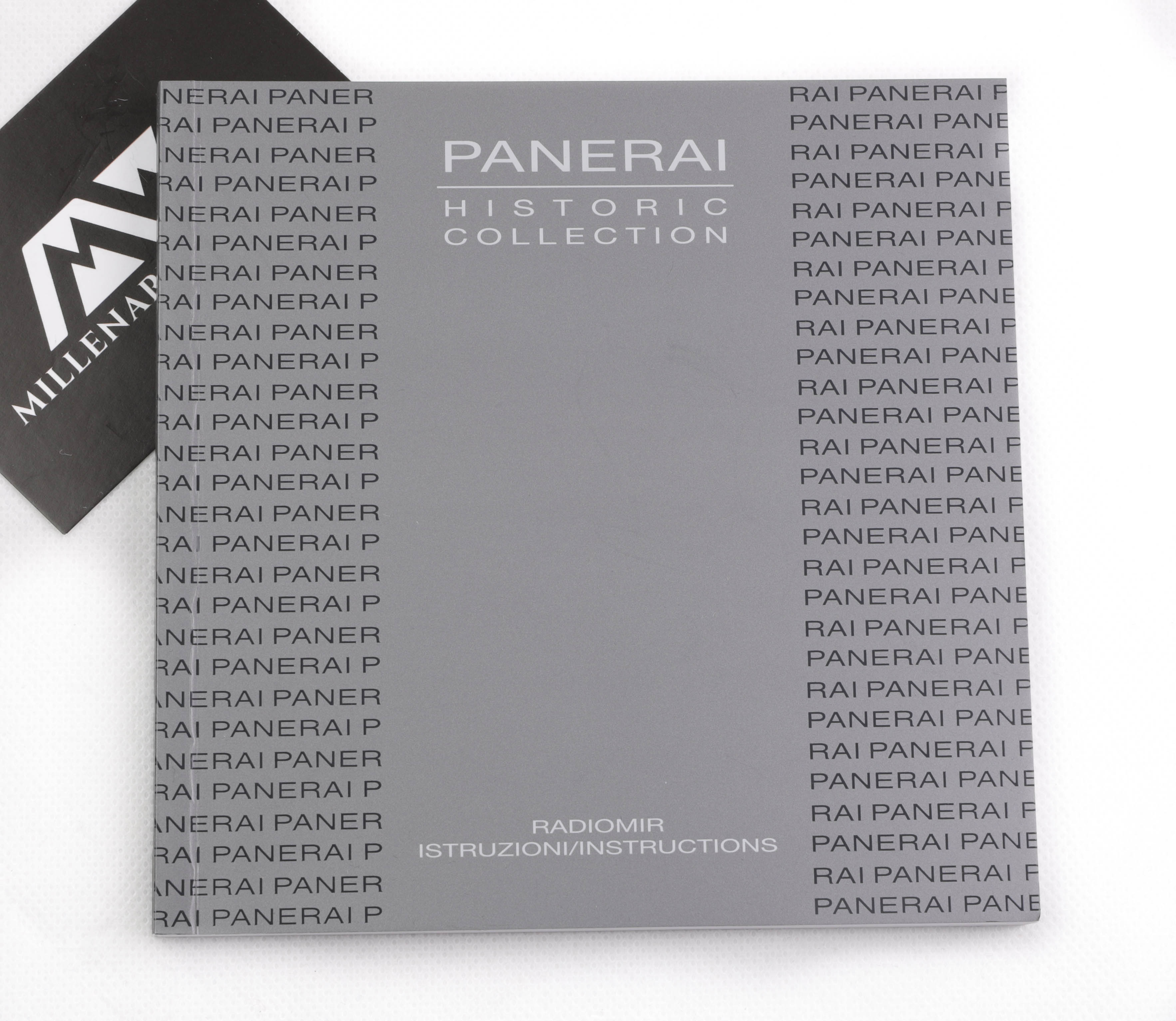 Panerai Historic Collection Radiomir Instructions Manual