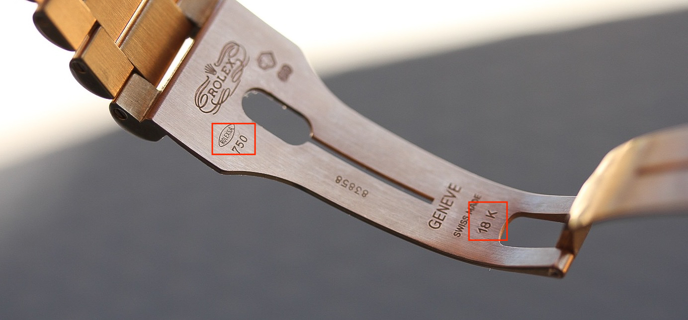 What Does 750 Mean On A Rolex 18K Meaning Millenary Watches