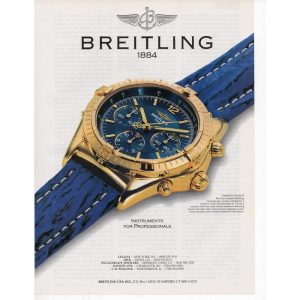 breitling watch ad