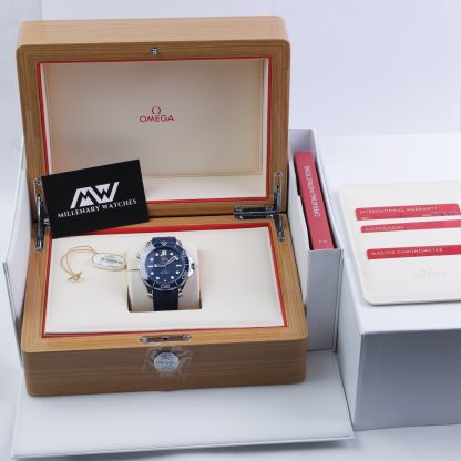 Omega Seamaster Diver 300M 42mm Blue Dial Rubber New 2020