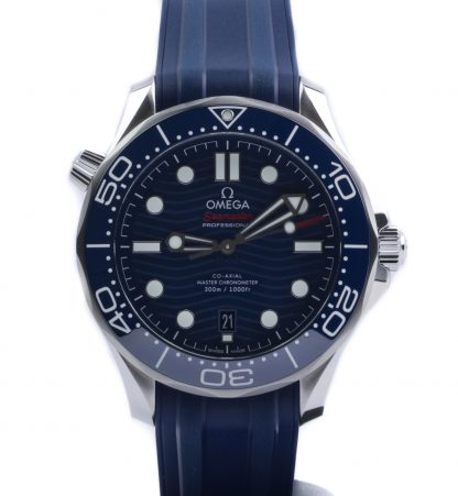 Omega Seamaster Diver 300M 42mm Blue Dial Rubber New 2020