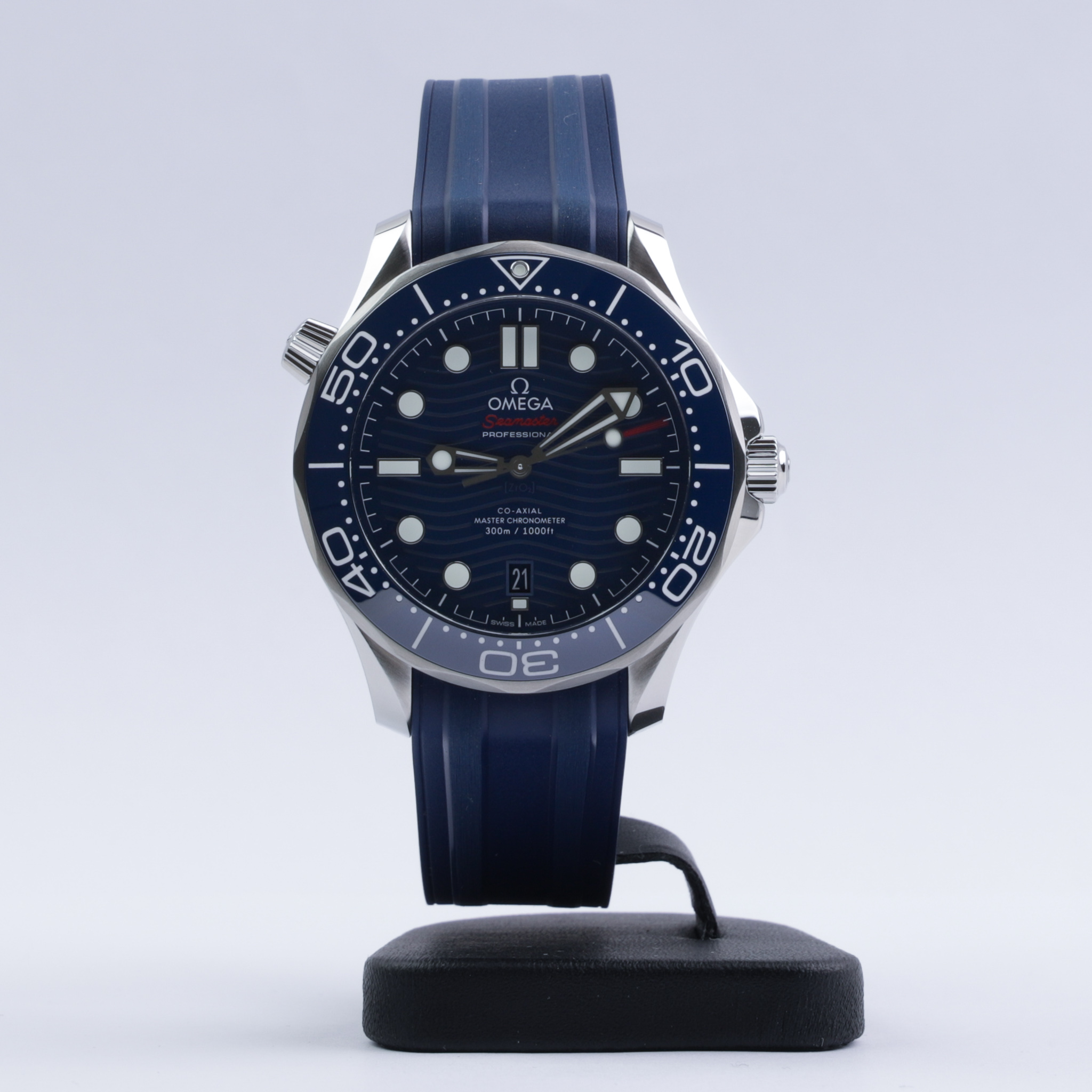 omega seamaster diver blue