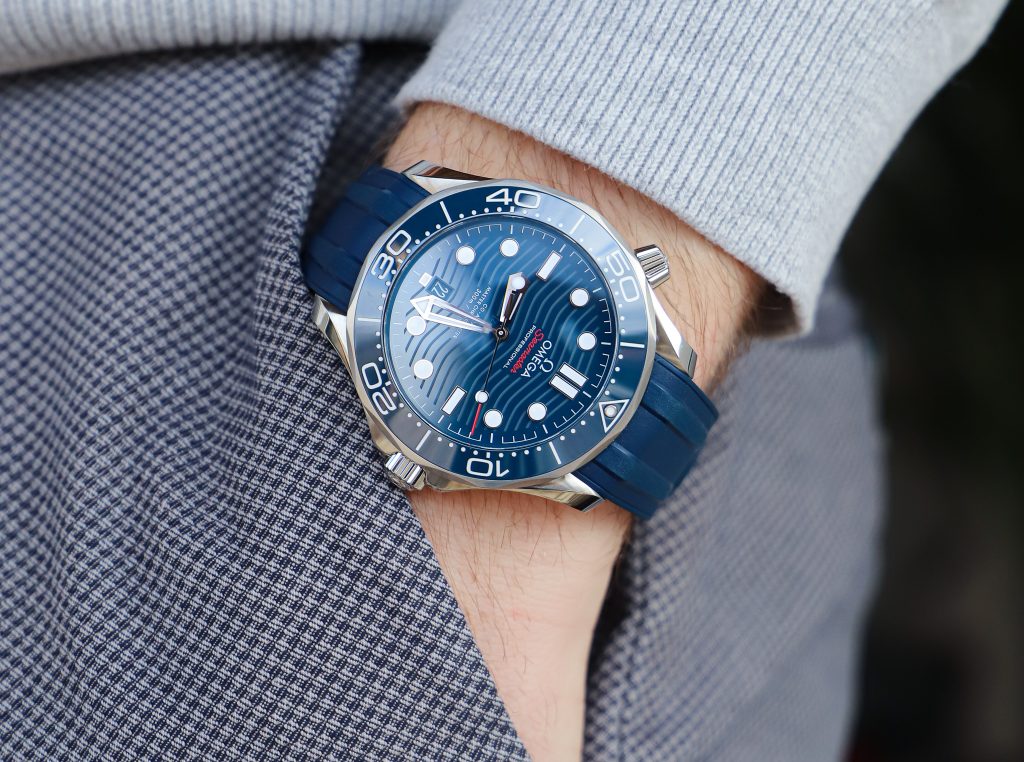 Omega Seamaster Diver 300M 42mm Blue Dial Rubber New 2020 - Millenary ...