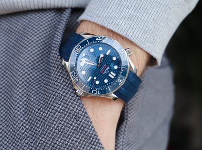 Omega Seamaster Diver 300M 42mm Blue Dial Rubber New 2020