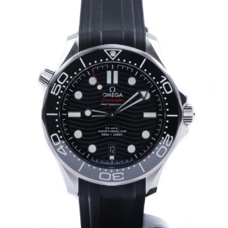 Omega Seamaster Diver 300M 42mm Black Dial Rubber New 2020