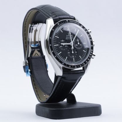 Omega Speedmaster Professional Moonwatch Hesalite Leather Strap New 2020