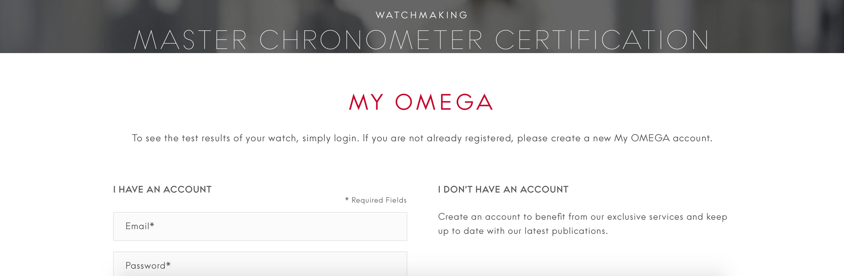 Omega Master Chronometer certified 