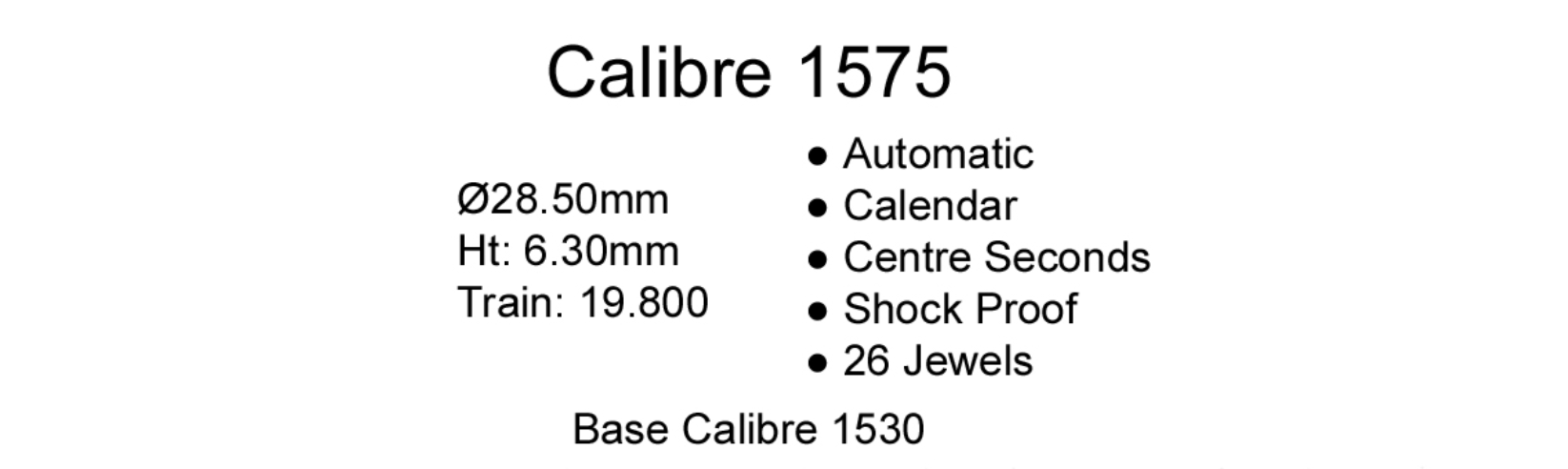 rolex 1575 movement