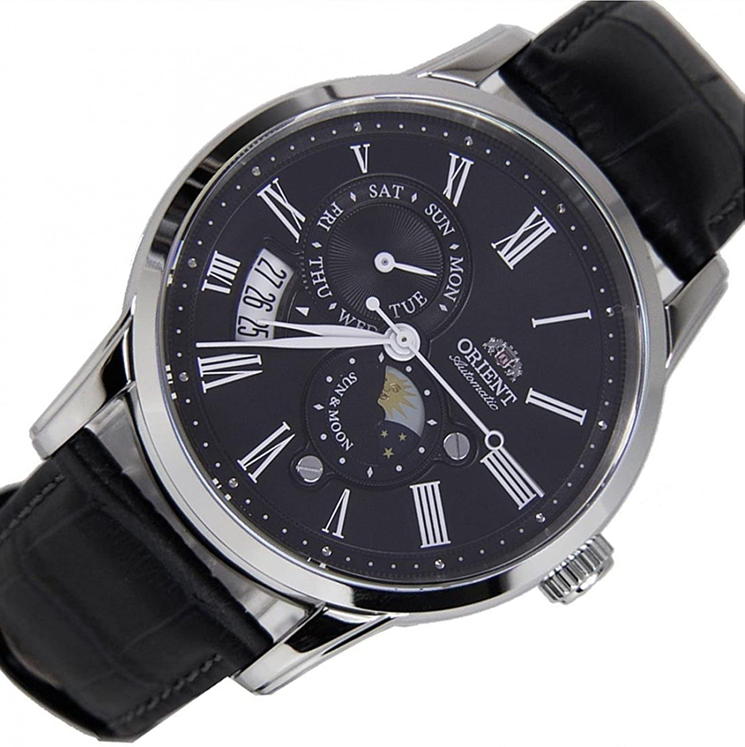 Orient automatic discount sun and moon