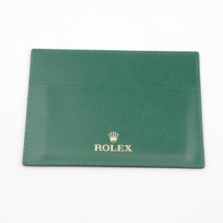 Rolex Leather Warranty Card Holder