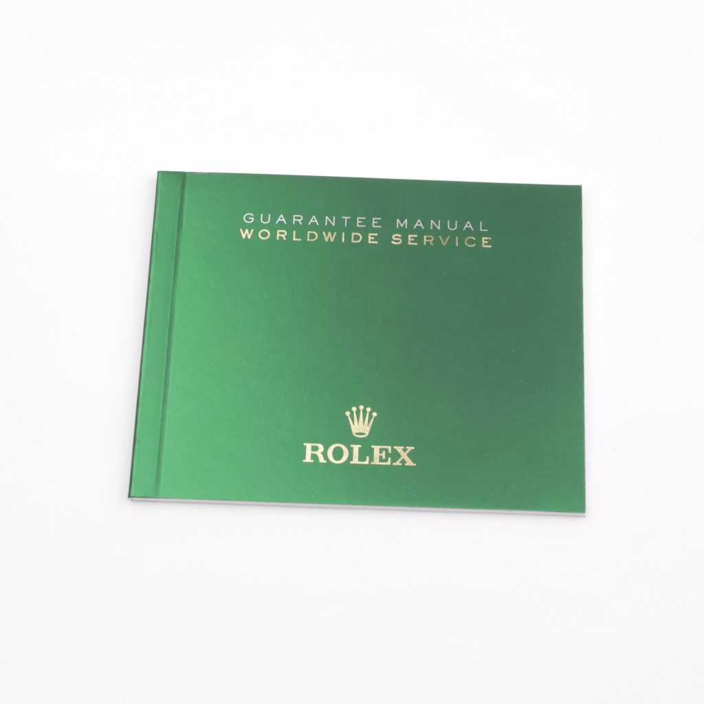 Rolex Guarantee Manual Worldwide Service Booklet - Millenary Watches