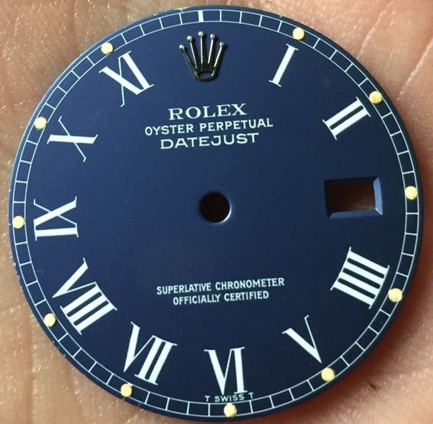 rolex buckley dial history