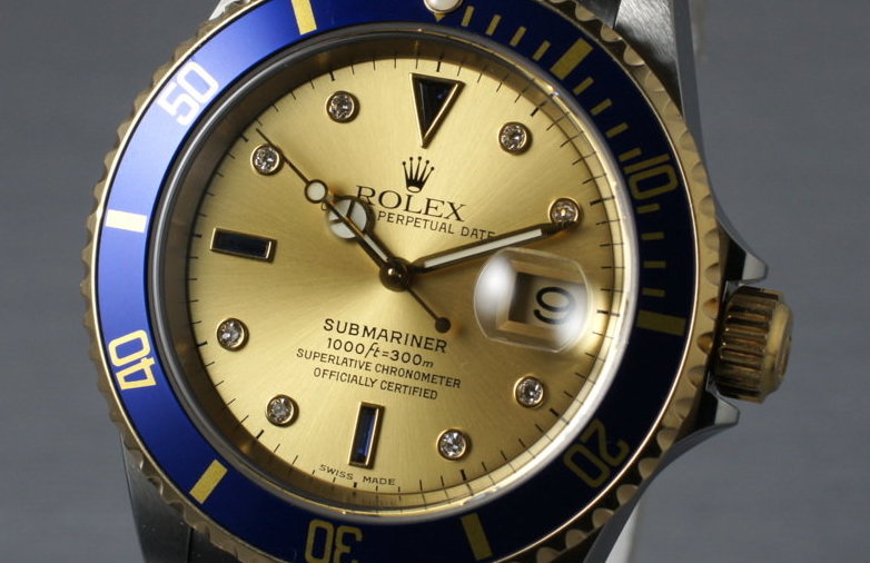 rolex serti dial history