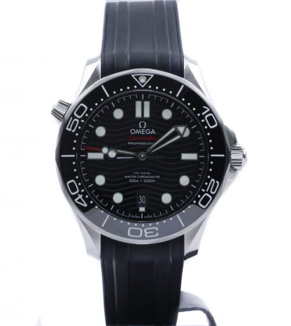 Omega Seamaster Diver 300M 42mm Black Dial Rubber New 2020