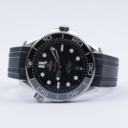 Omega Seamaster Diver 300M 42mm Black Dial Rubber New 2020