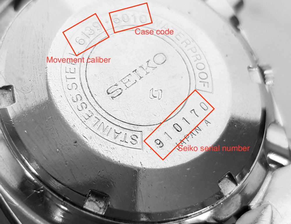 Top 74+ imagen seiko serial number finder