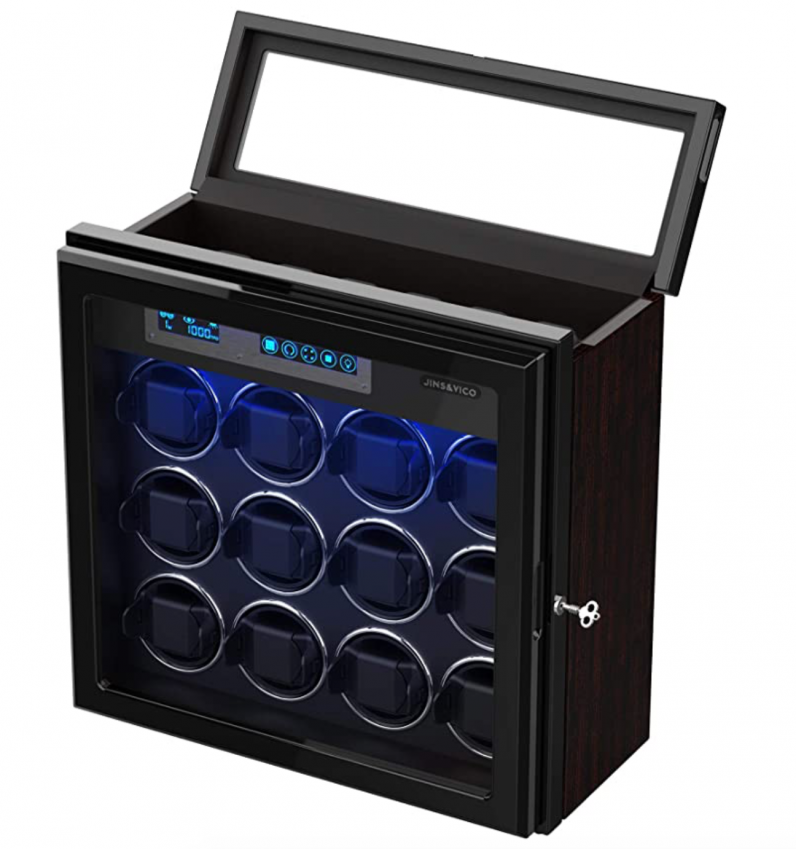 Jins Vico Watch Winder for 12 Watches 6 Storage Spaces