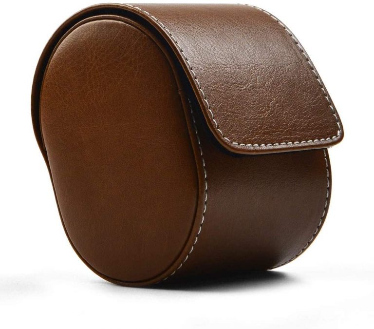 best leather watch travel case