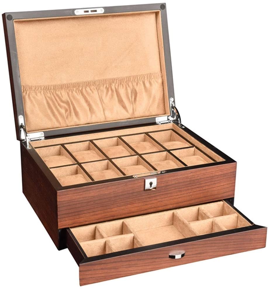 Solid Wood Watch Storage Box 