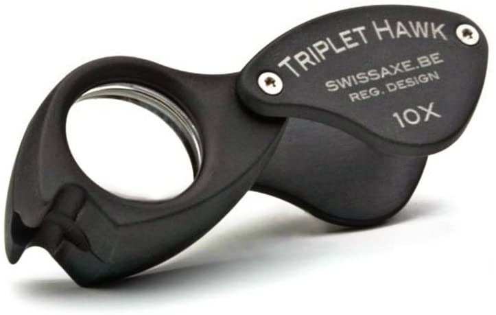 Triple Hawk 10x Diamond Loupe by Swiss Axe