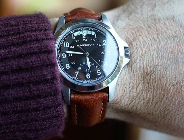 hamilton khaki king bracelet