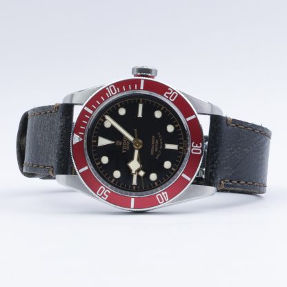 Tudor Heritage Black Bay ETA Red 79220R Leather NOS 2020