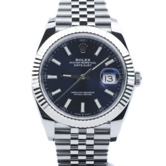 Rolex Datejust 41mm Blue Dial Jubilee 126334 Unworn 2019