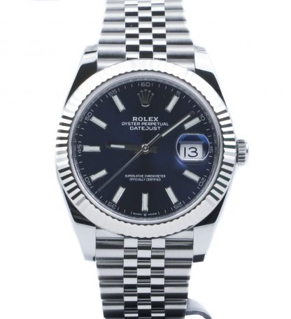 Rolex Datejust 41mm Blue Dial Jubilee 126334 Unworn 2019