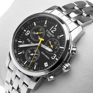tissot men's t17158652 prc 200 chronograph watch