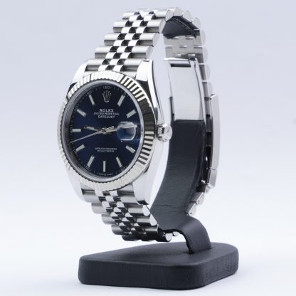 Rolex Datejust 41mm Blue Dial Jubilee 126334 2019