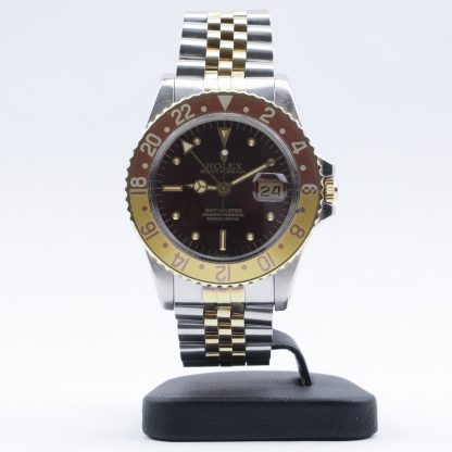 Rolex GMT-Master Tiger Eye Nipple Dial 16753 Fullset 1981