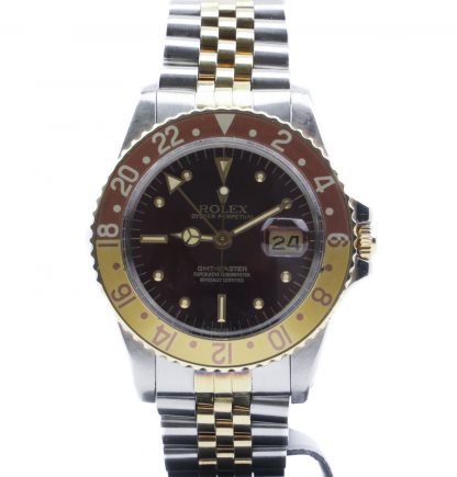 Rolex GMT-Master Tiger Eye Nipple Dial 16753 Fullset 1981