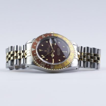 Rolex GMT-Master Tiger Eye Nipple Dial 16753 Fullset 1981