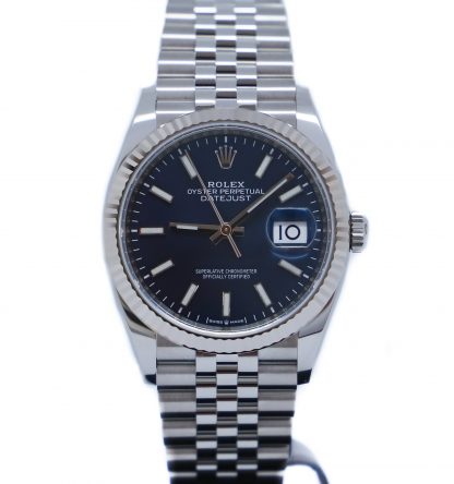 Rolex Datejust 36mm Jubilee Blue Dial 126234 Unworn 2020