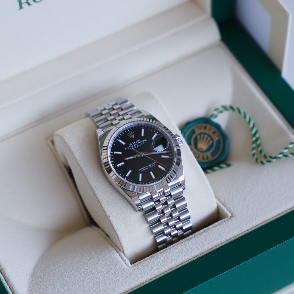 Rolex Datejust 36mm Jubilee Black Dial 126234 Unworn 2020 - Millenary ...