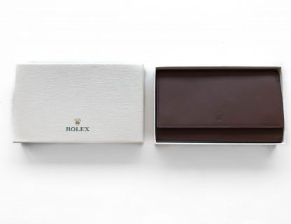 Rolex leather travel pouch for 3 watches