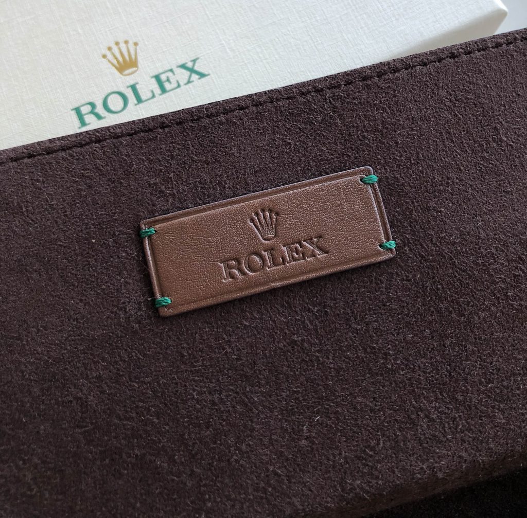 Original Rolex Leather Travel Pouch for 3 Watches Millenary Watches