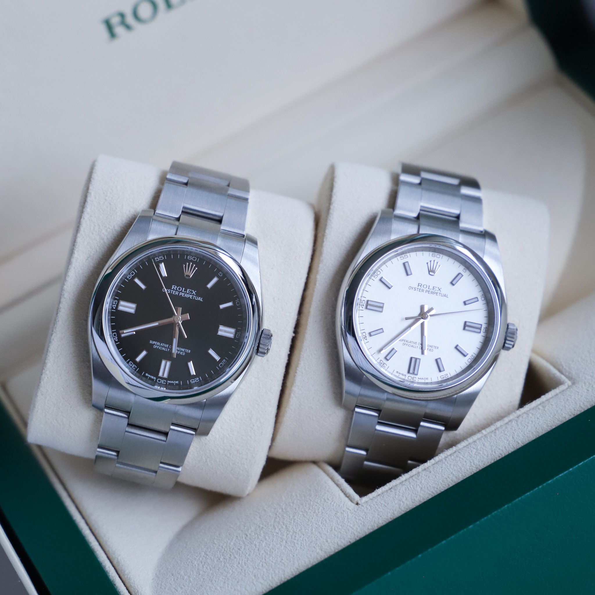 Rolex Oyster Perpetual 36 116000 vs 