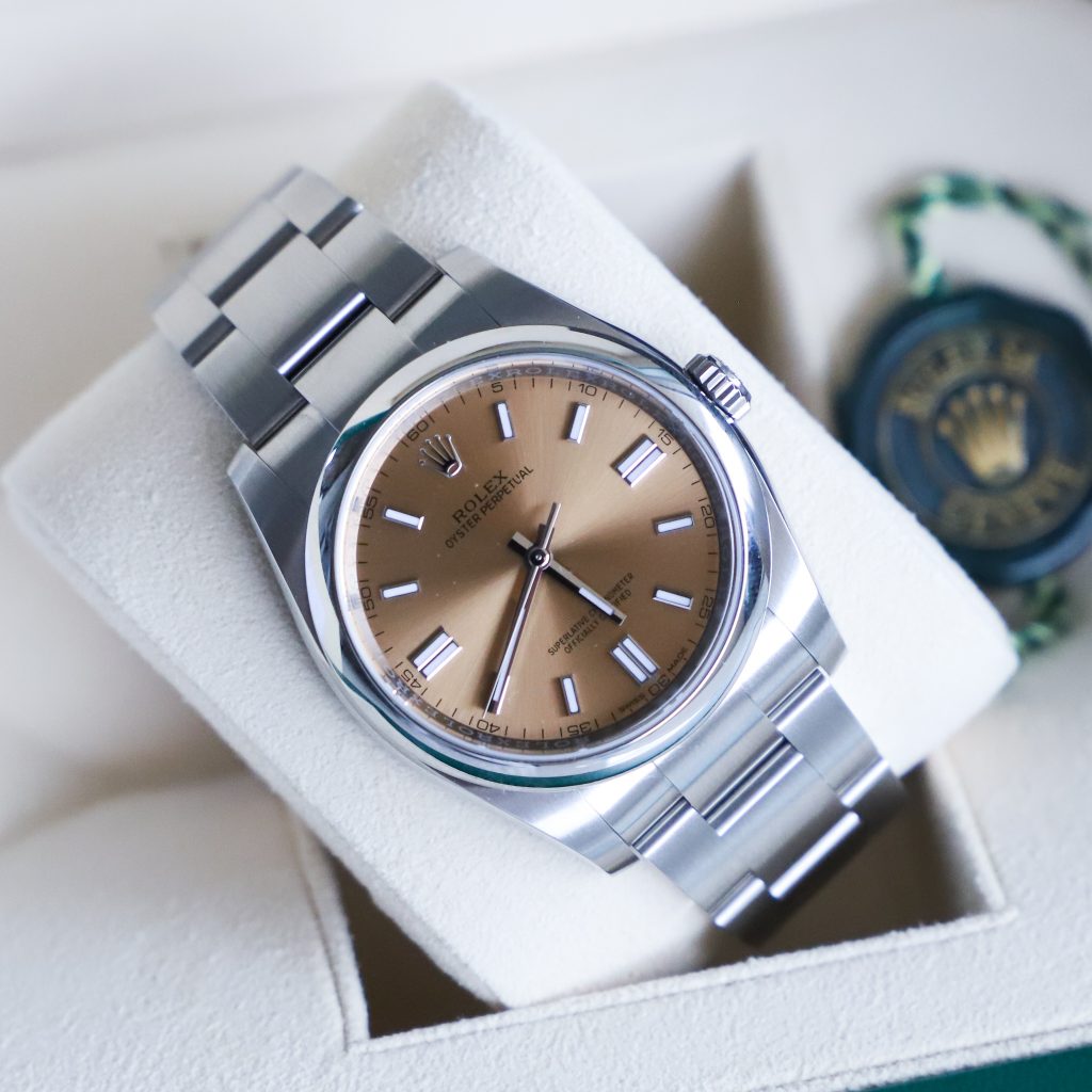 Rolex Oyster Perpetual 36 116000 White Grape Dial Unworn 2020 Millenary Watches