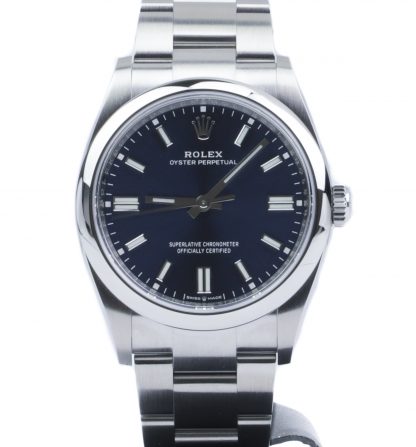 Rolex Oyster Perpetual 36 126000 Bright Blue Dial 2020 Novelty