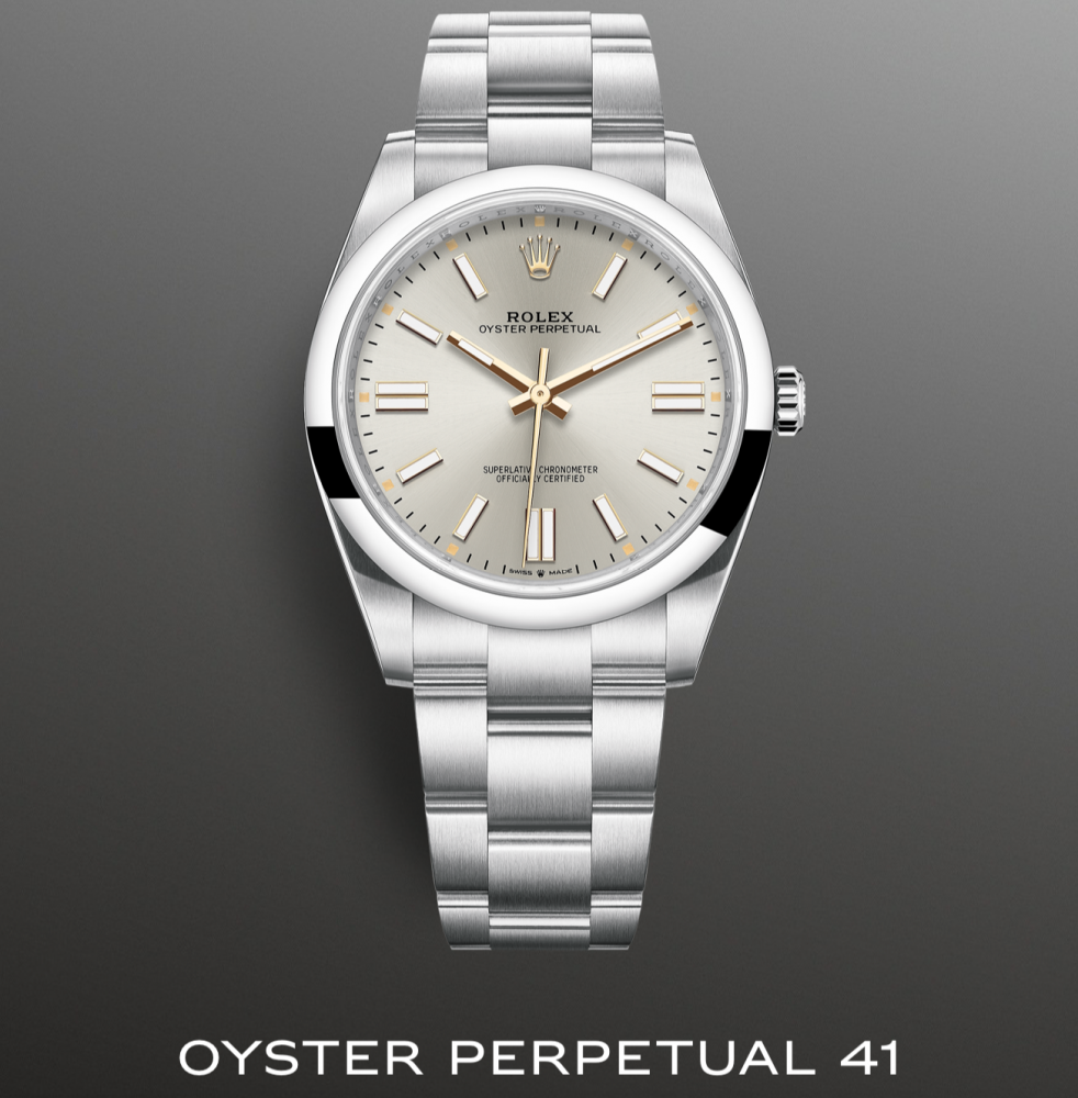 NEW Rolex Oyster Perpetual 41 124300 