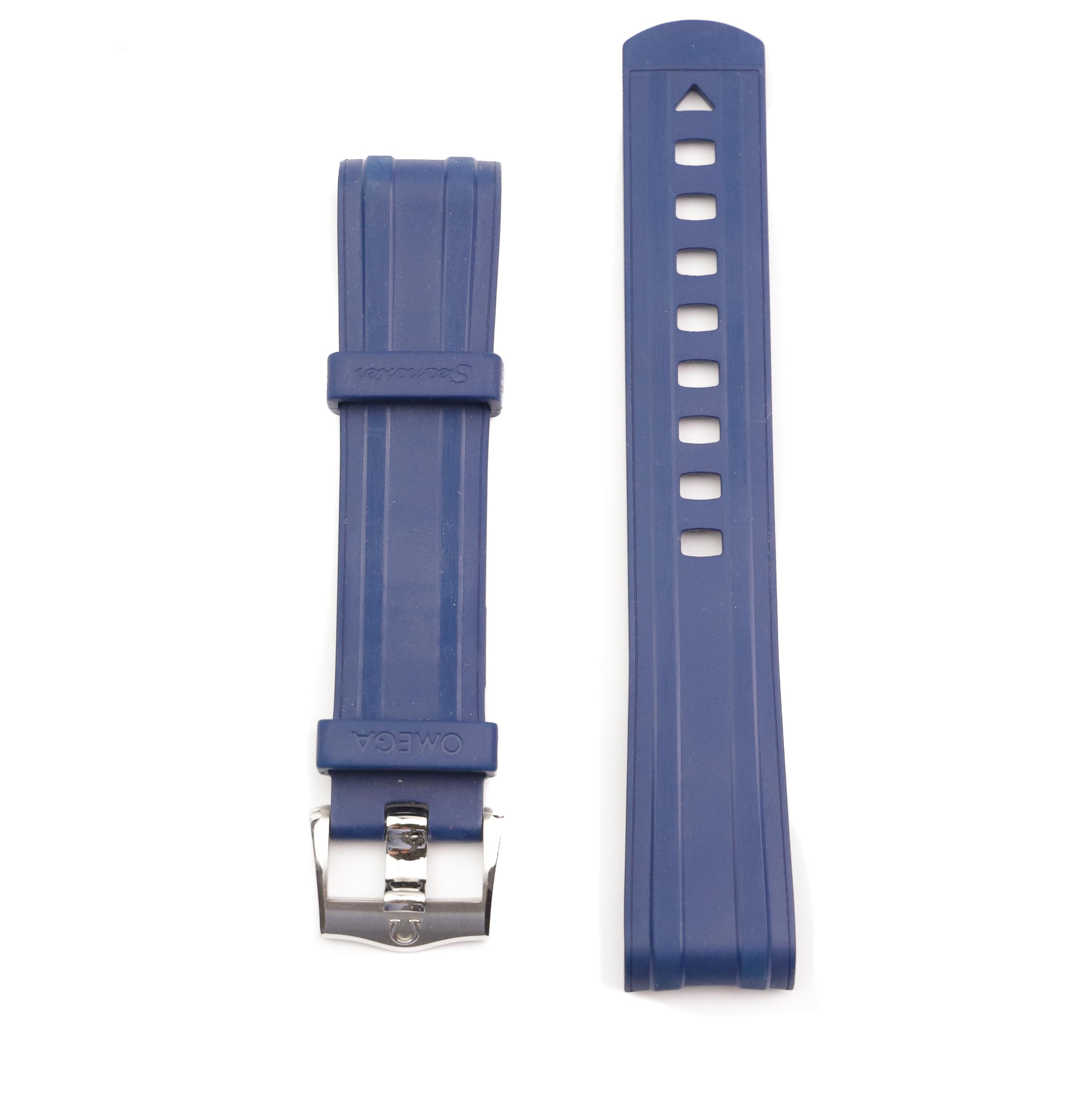 rubber strap for omega seamaster 300