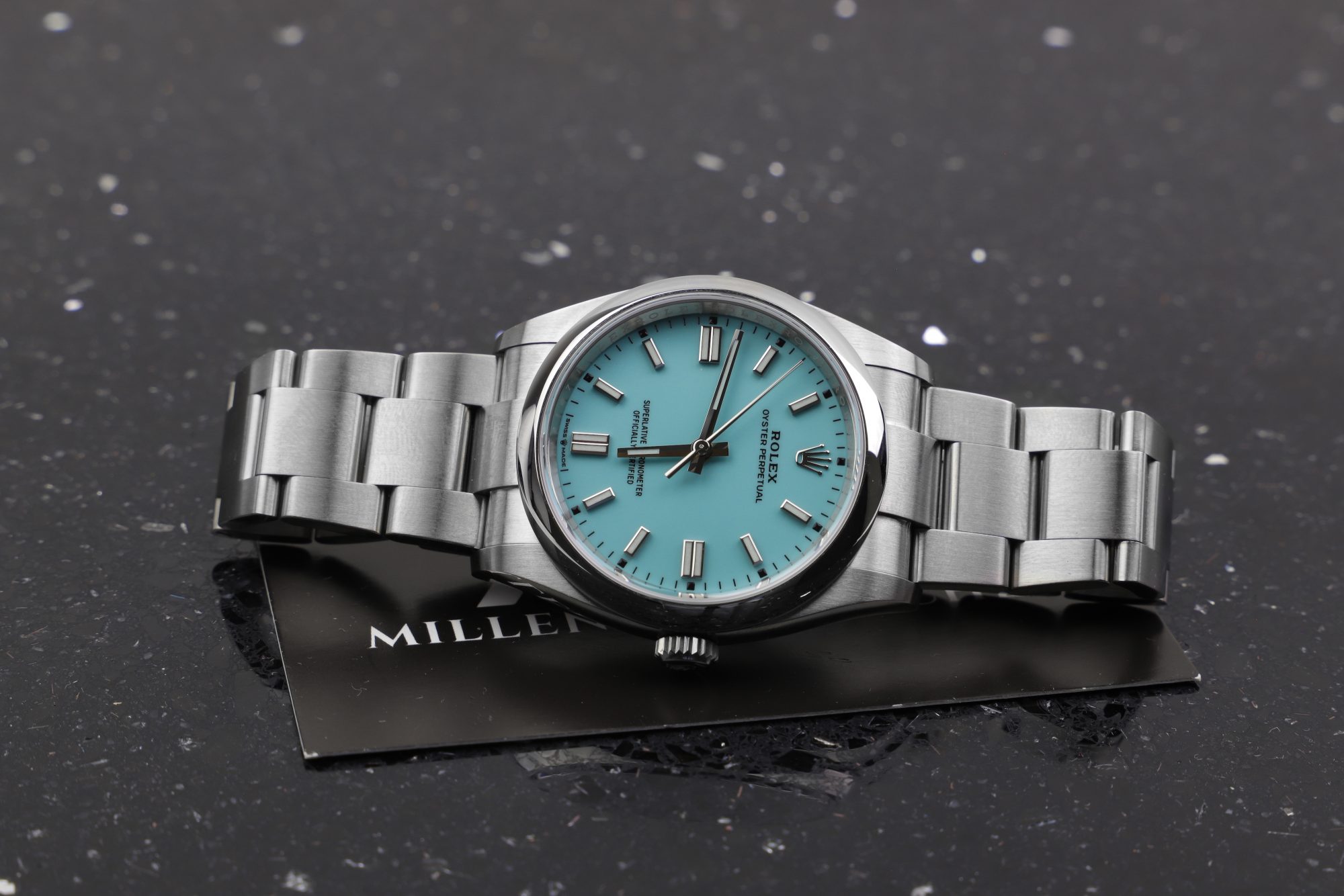 Rolex op 36 online turquoise