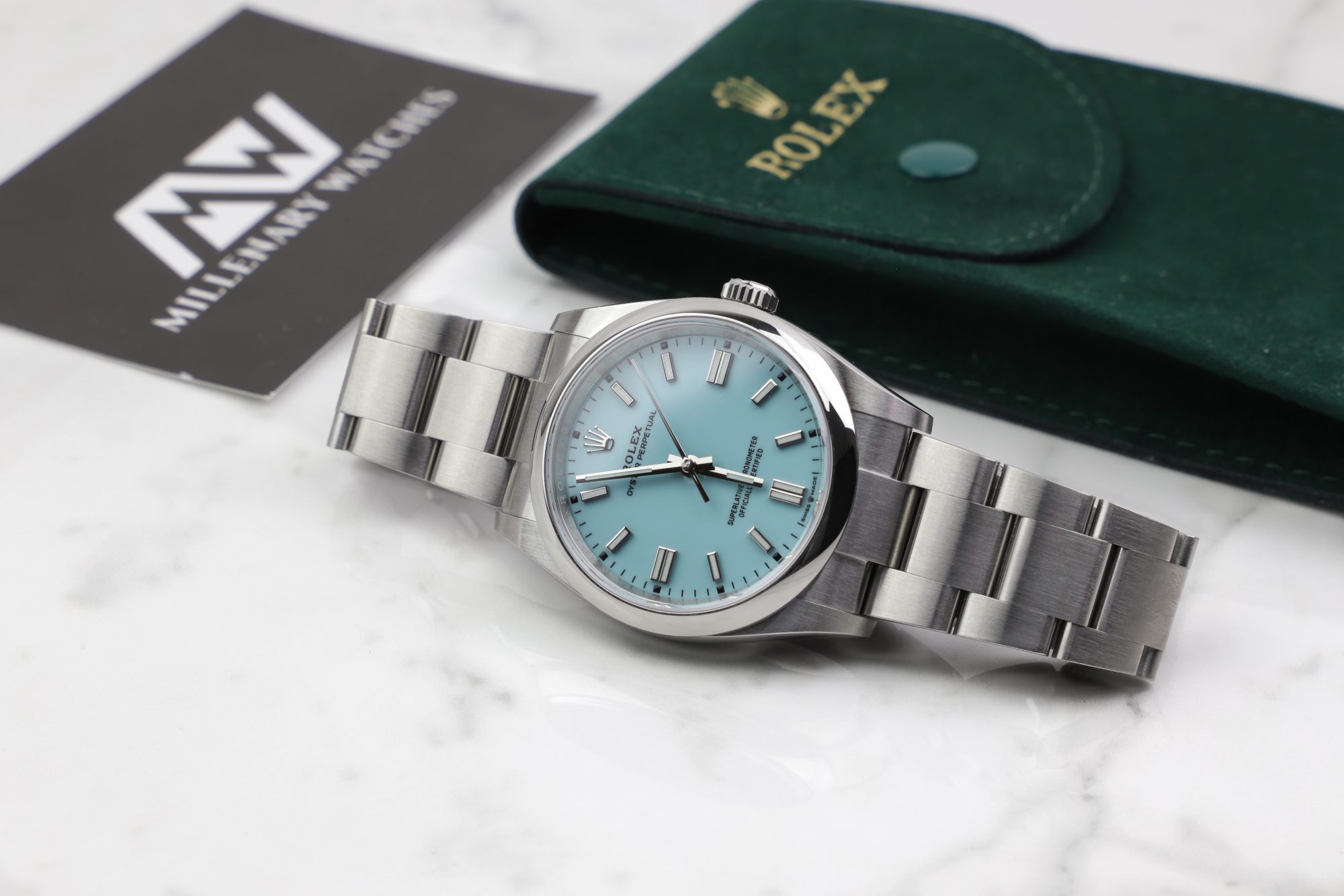 WATCH ANALYTICS WEDNESDAYS: How the Tiffany Blue Nautilus affected the  Rolex OP Turquoise price