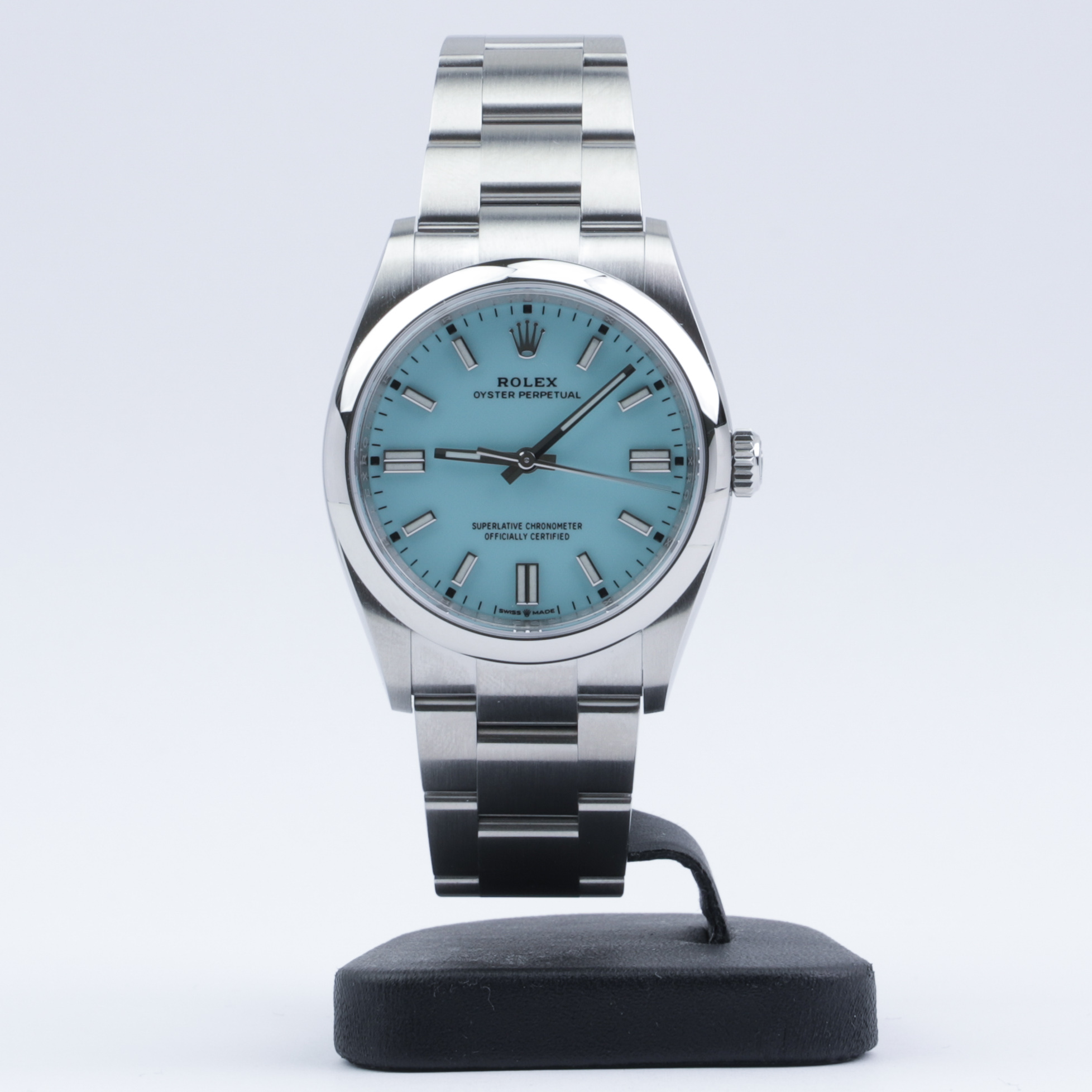 rolex oyster perpetual 41 turquoise blue