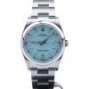 Rolex Oyster Perpetual 36 126000 Turquoise Blue "Tiffany" Novelty Unworn 2020