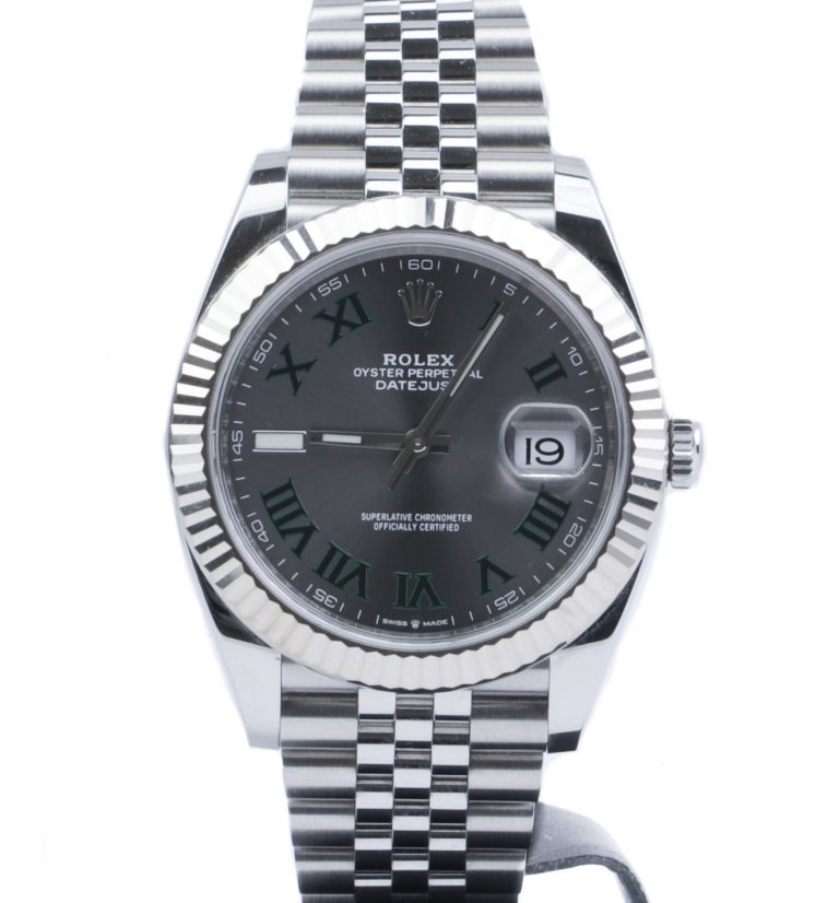 rolex datejust wimbledon 2020