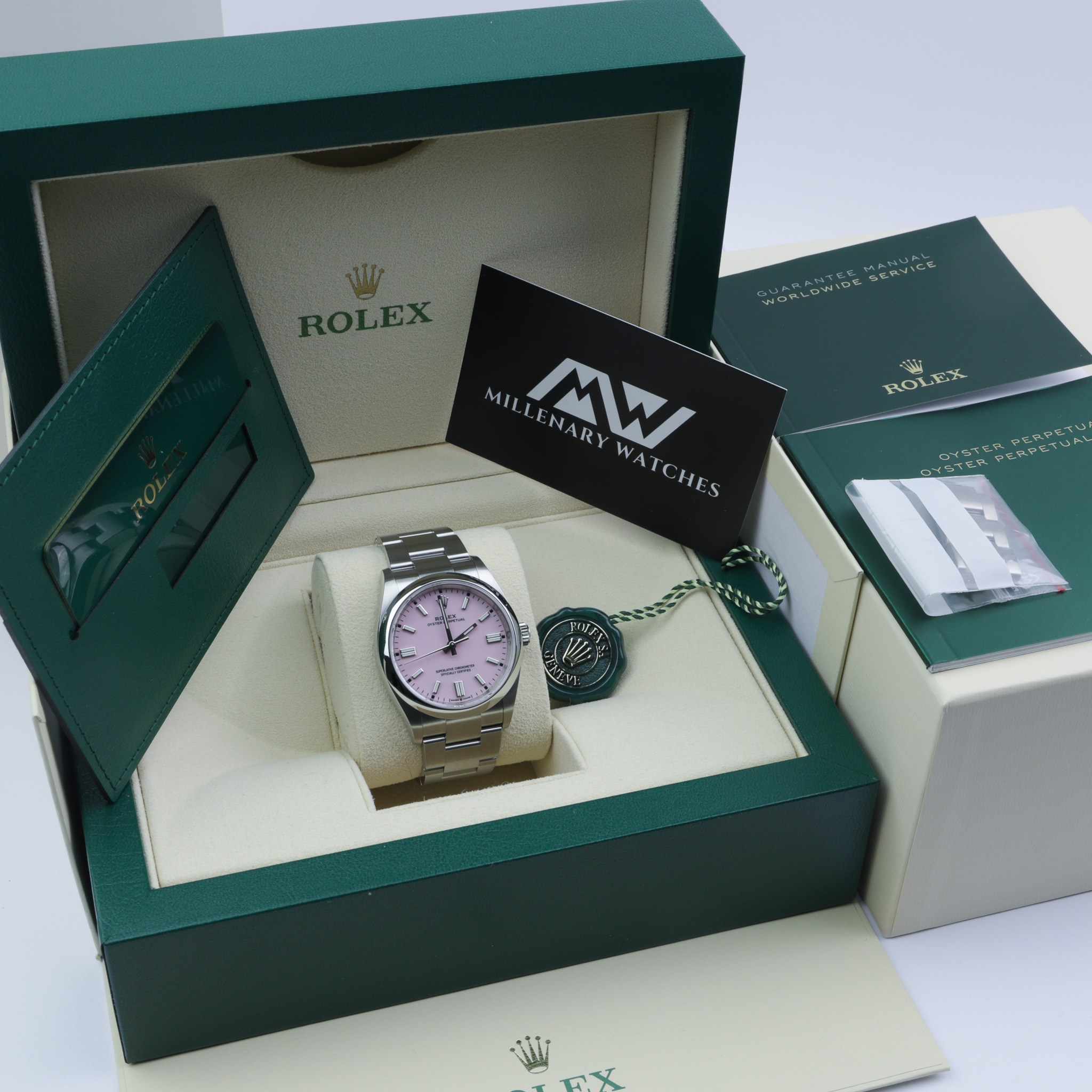 rolex 126000 pink