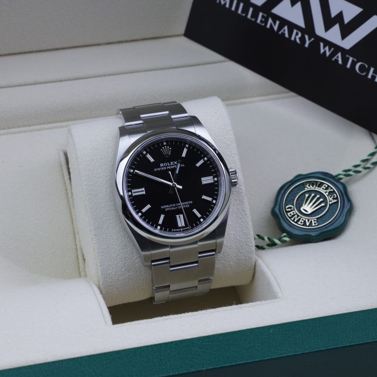 rolex oyster perpetual 36 black